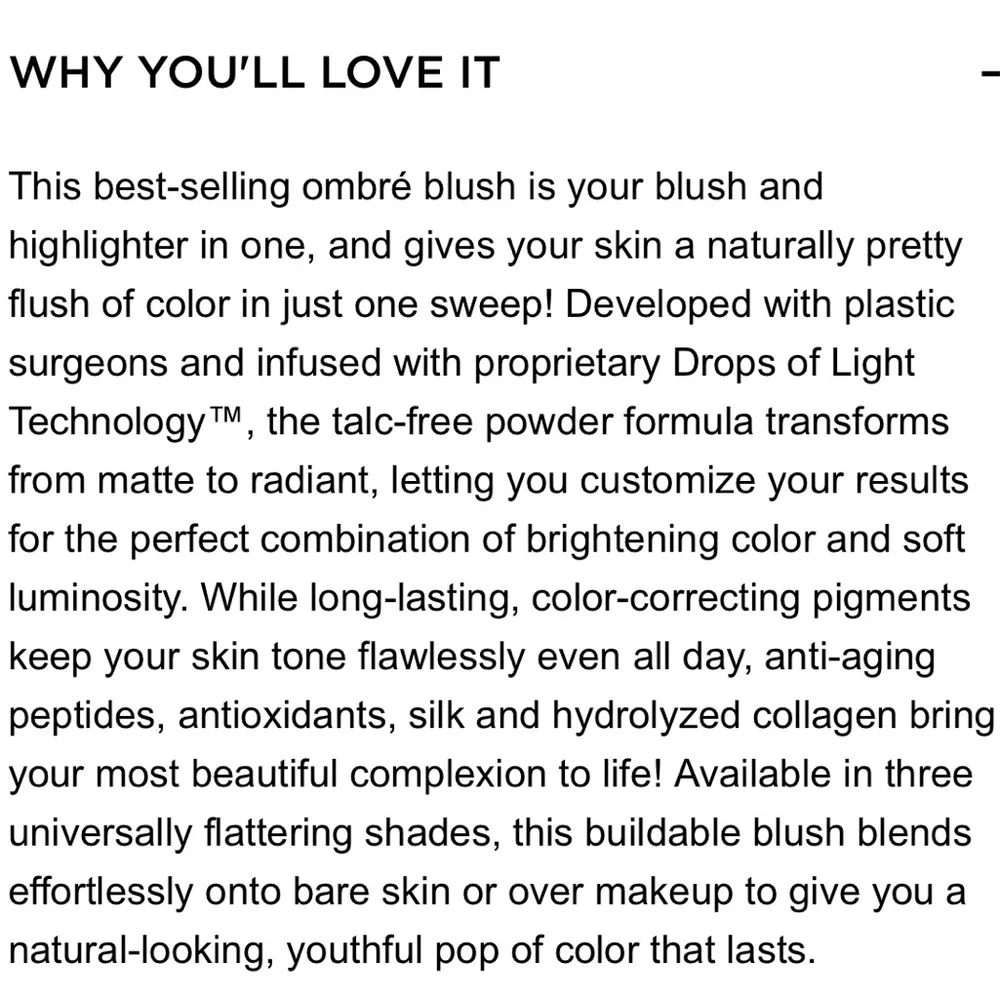 IT Cosmetics CC+RADIANCE Ombre Blush - Coral Flush